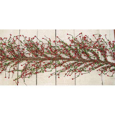 Red/Green Pip Garland, 4 ft. - The Fox Decor